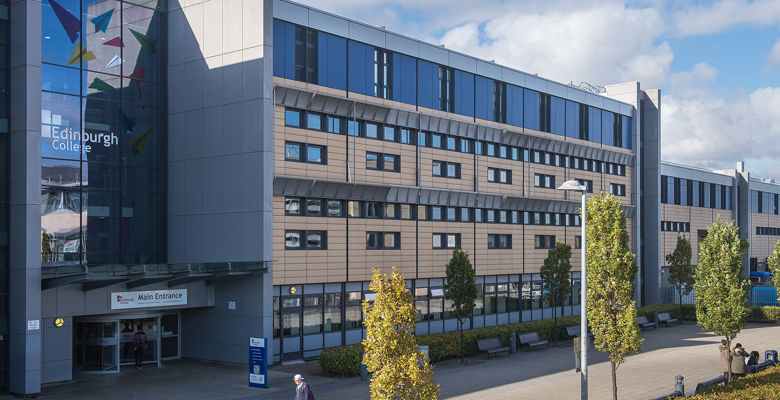 Edinburgh College Granton campus building.