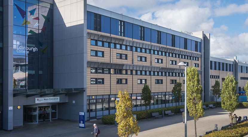 Edinburgh College Granton campus building.