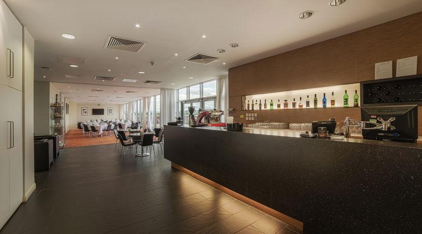 Bar area at the EH15 restaurant.