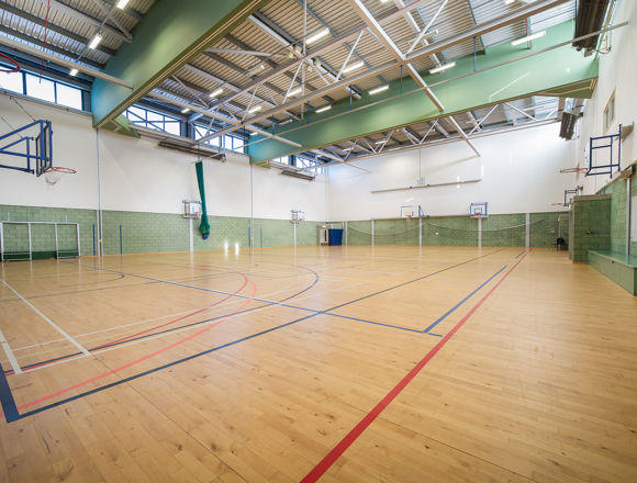 Spots hall at Granton campus.